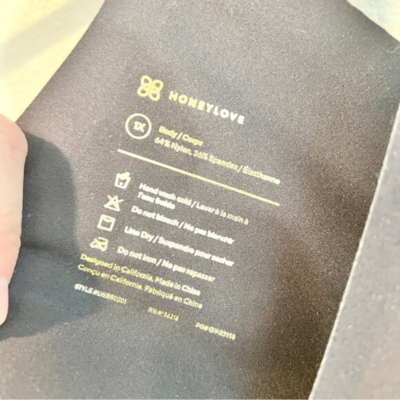 Honeylove Silhouette Bra Black Size 1X Wireless Lift Support Everyday Comfort - Picture 8 of 11